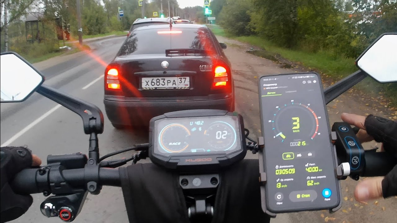 Поездка по делам, KUGOO F3 PRO MAX