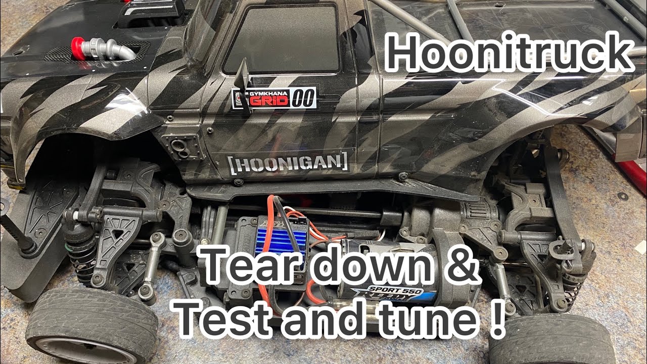 Team Associated Hoonitruck Apex 2 tear down, tune and test