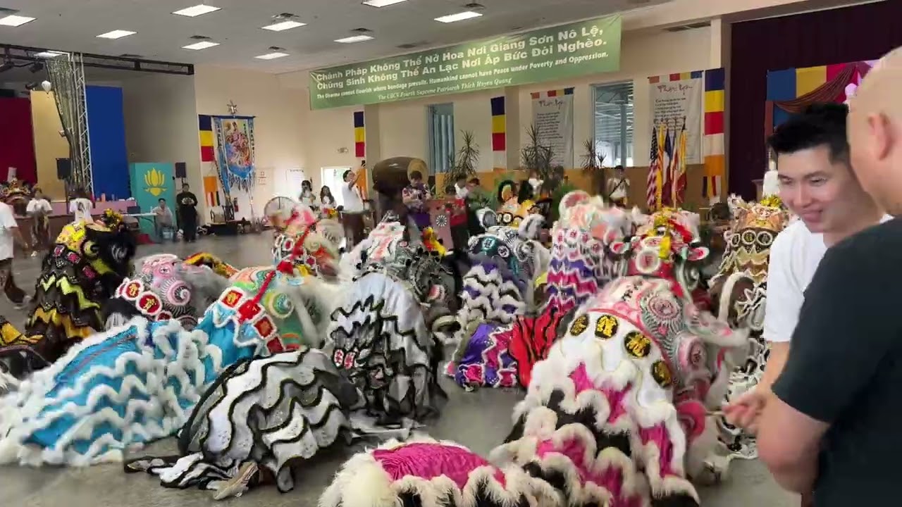On Ngai Inauguration: 15 lions eye dotting ceremony