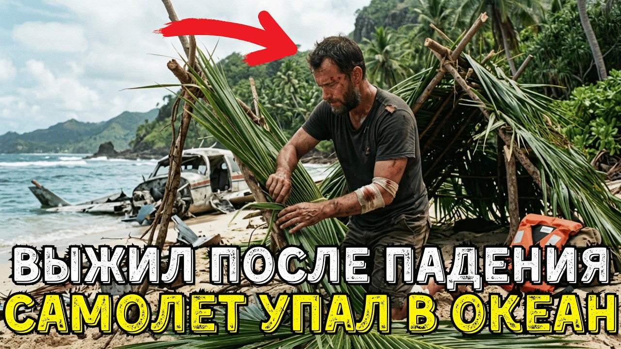 Я Выжил После Крушения Самолёта И Оказался Один На Диком Острове В Океане