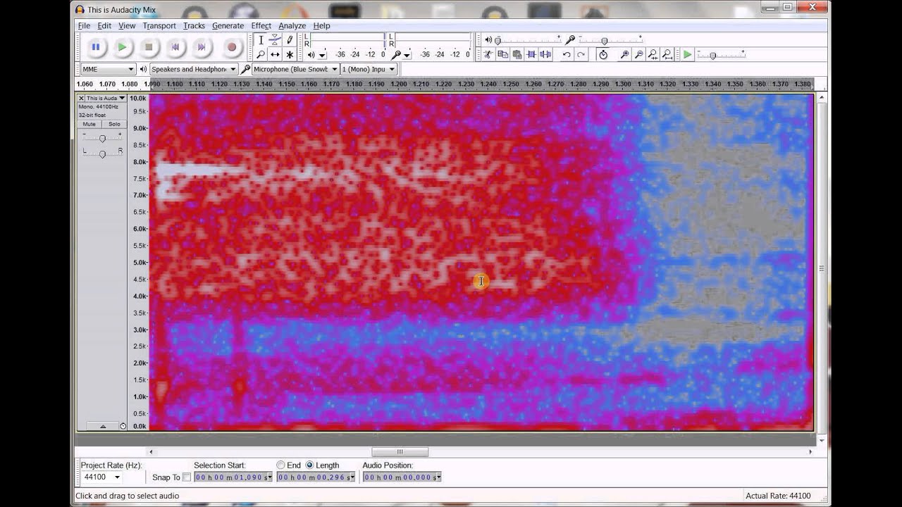 Spectral Editing Part 1
