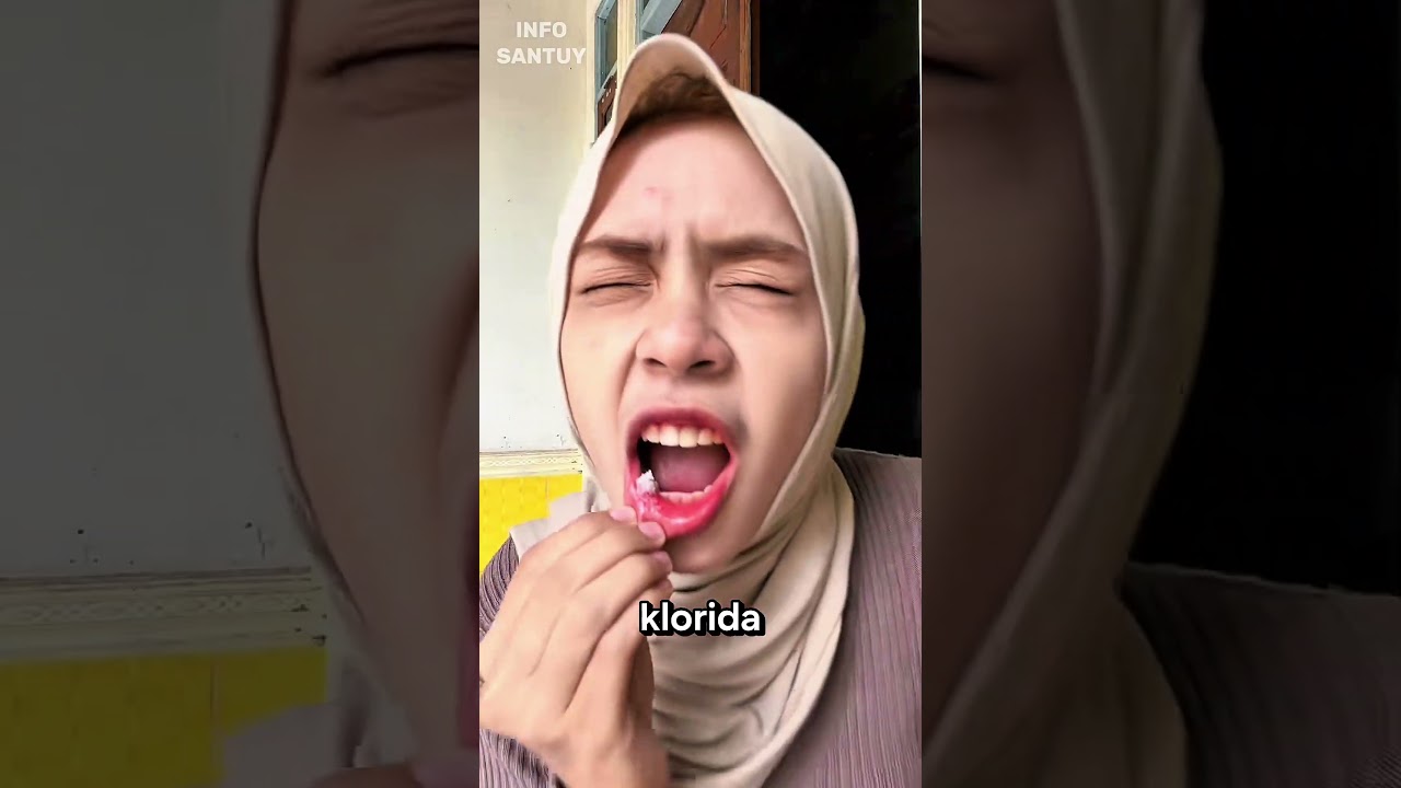 Kenapa banyak orang taburi garam saat sariawan?