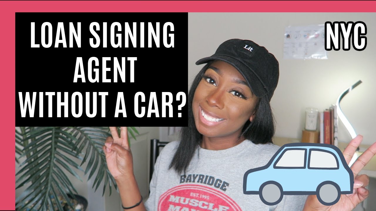 Can you be a Loan Signing Agent WITHOUT a car? || NYC Notary Loan Signing Agent