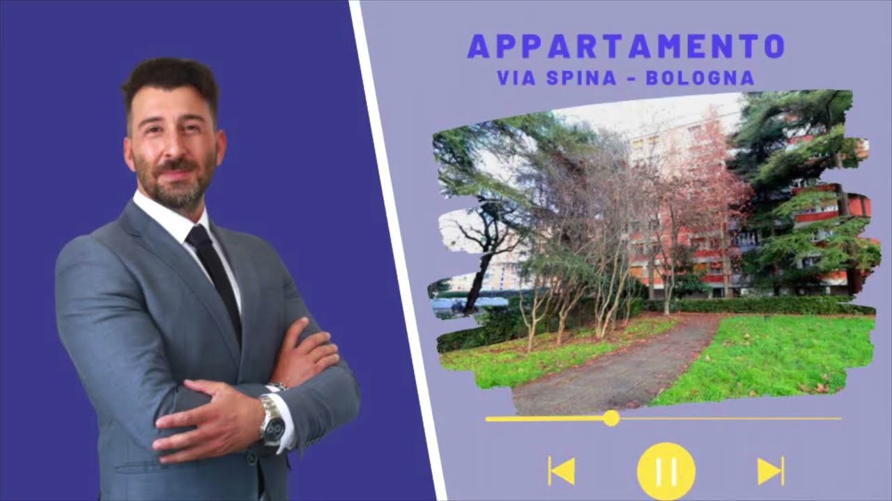 Bologna via Spina - Appartamento con garage in vendita