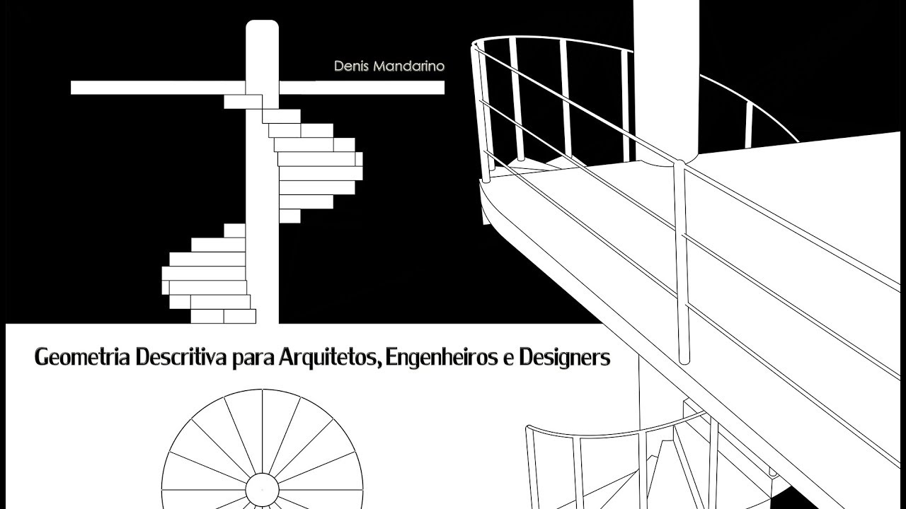 Geometria Descritiva: retas e planos em mongeana