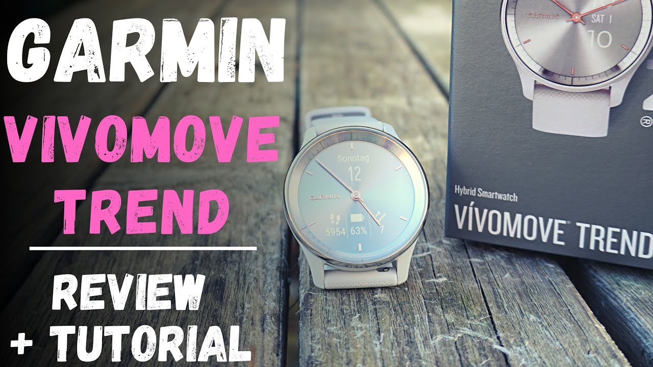 Подробный обзор Garmin Vivomove Trend