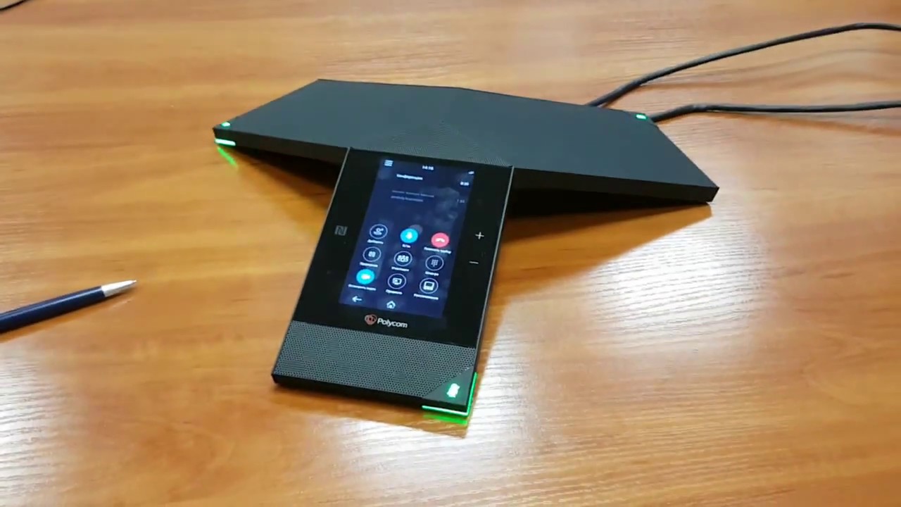 Обзор Polycom Trio терминал для Skype For business