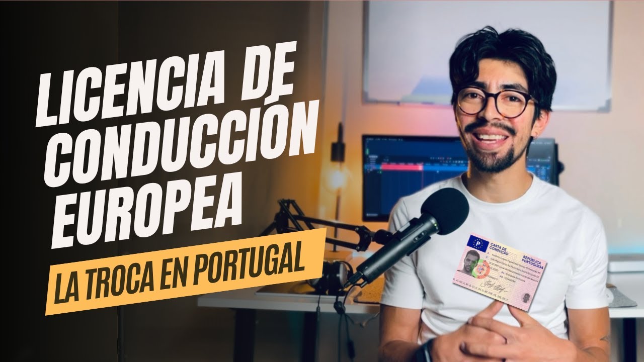 ¡Cambié mi licencia de conducir en Portugal! 🪪🇵🇹 (Casi PIERDO EL EXAMEN 😱)