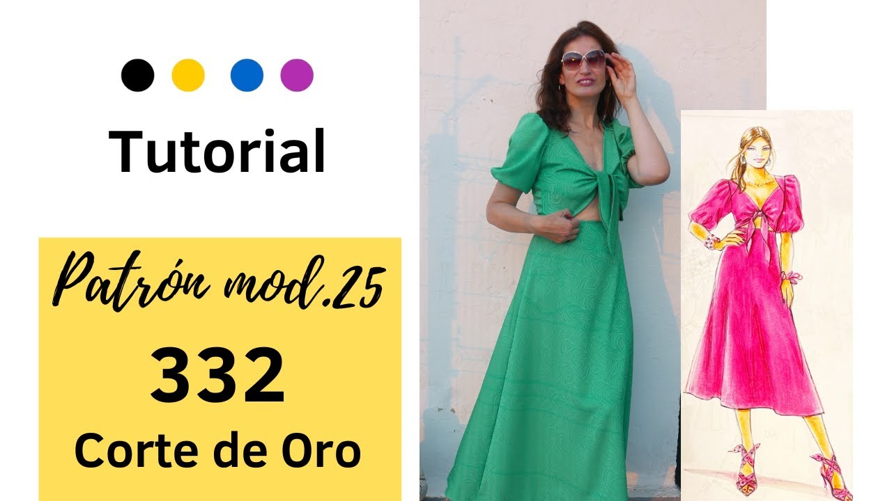 Patrón vestido 25 Corte de Oro Suplemento 332