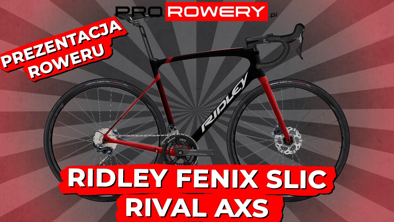 UWAGA BIKEPORN | Karbonowy rower szosowy Ridley Fenix Slic Rival eTap AXS w PROROWERY