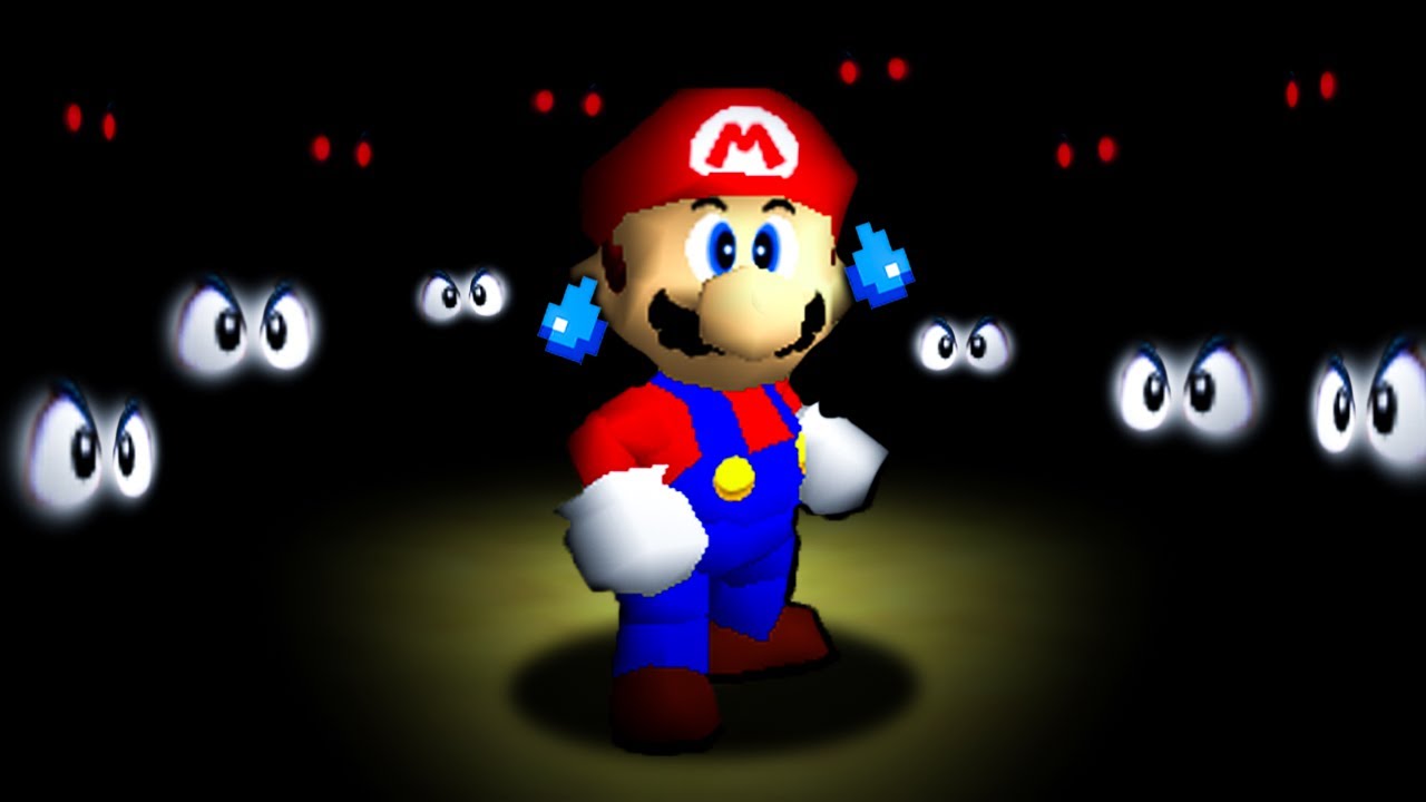 Can you beat Mario 64 if it's Pitch Black?