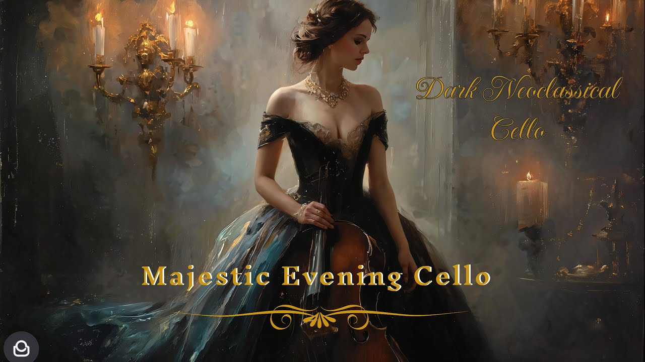 Majestic Evening Cello — тёмная неоклассическая классическая музыка для расслабления, концентрац....