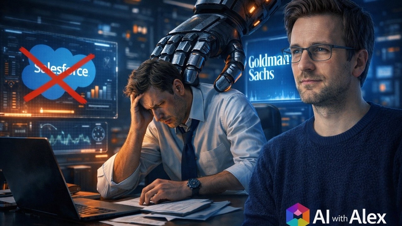 AI Is Making Your Job HARDER — Here's the Proof (Goldman Sachs, Salesforce Layoffs)
