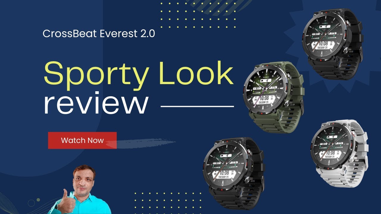 Is CrossBeats Everest 2.0 The BEST Smartwatch For Fitness?