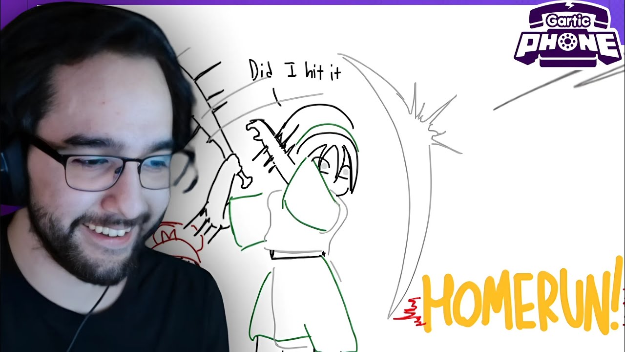 Toph hits a home run! | Gartic Phone