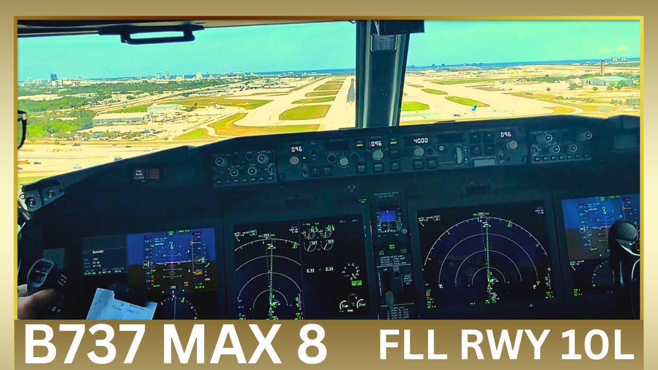 Full Approach and Landing in GUSTY CROSSWINDS | COCKPIT VIEW