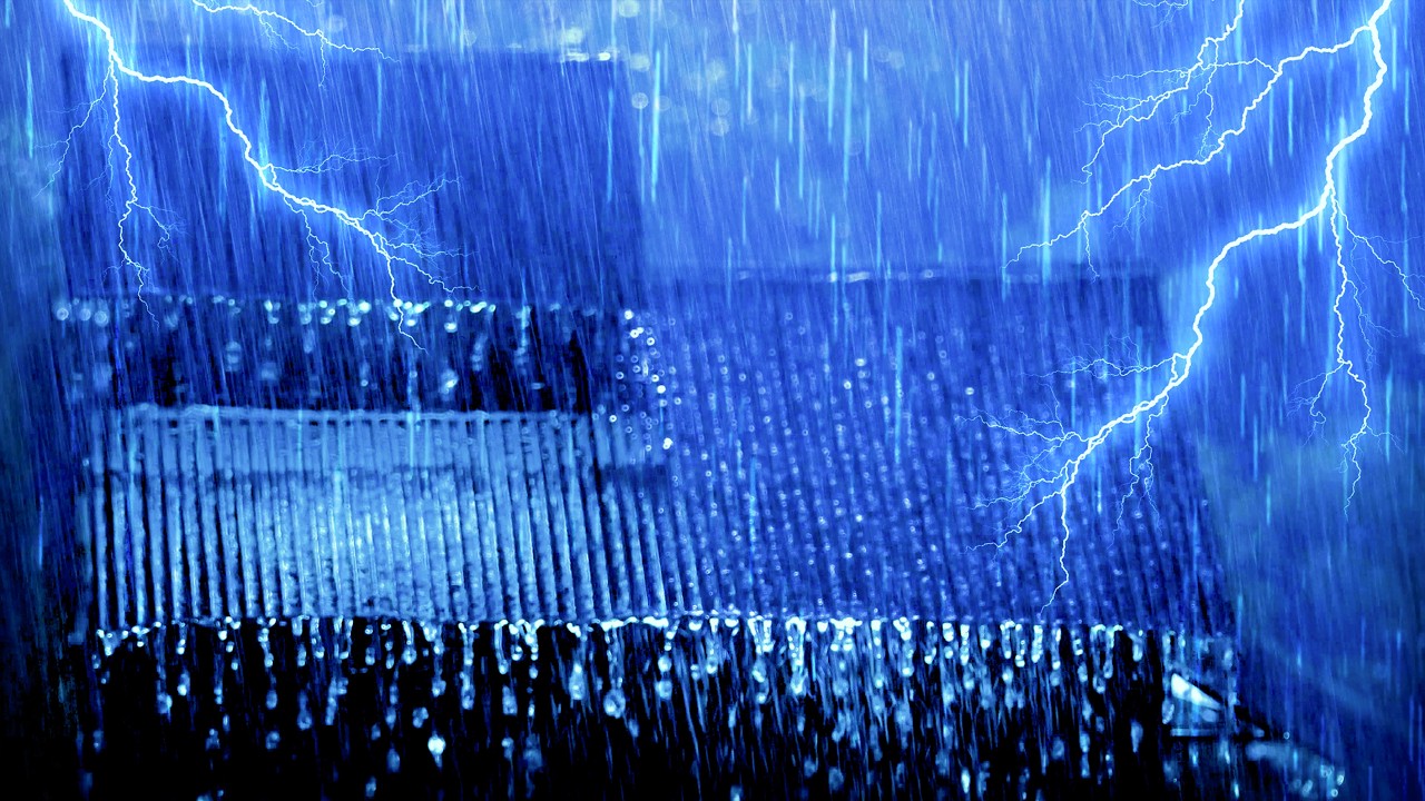 Calma tu mente – Lluvia intensa, truenos y relámpagos para un sueño profundo