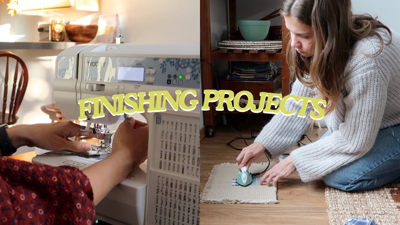 Finally finishing my sewing projects | Learning to Sew!