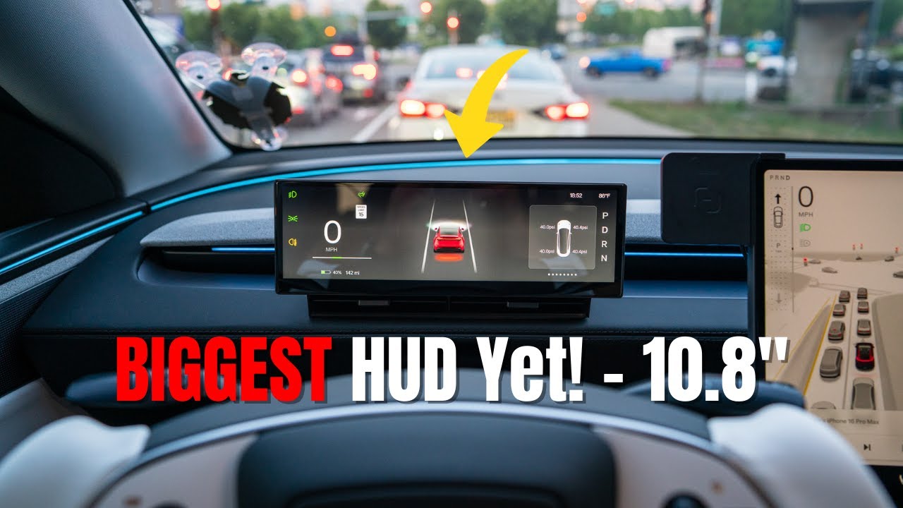 10,8-дюймовый Tesla Juniper HUD — революционный выбор для Model Y 2026 года!