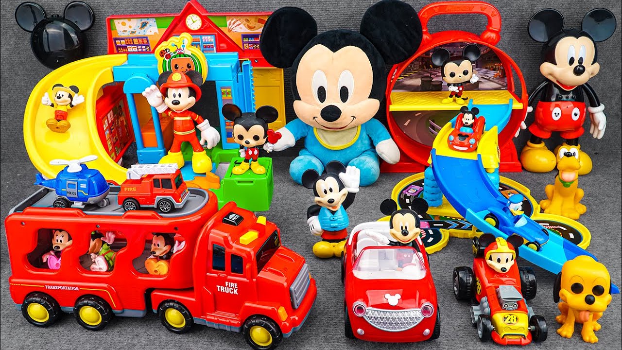 Satisfying with Unboxing Disney Junior Mickey Mouse Clubhouse Slide Playset | Review Toys ASMR