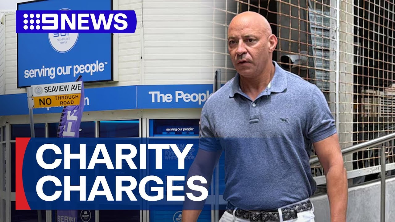 Well known Queensland charity founder faces court | 9 News Australia