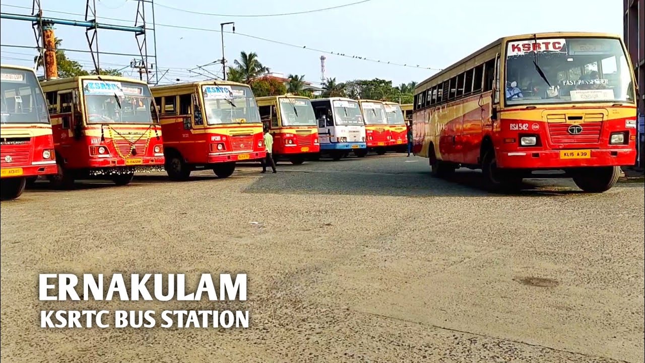 Ernakulam KSRTC Bus Stand//Ernakulam KSRTC Bus Stand