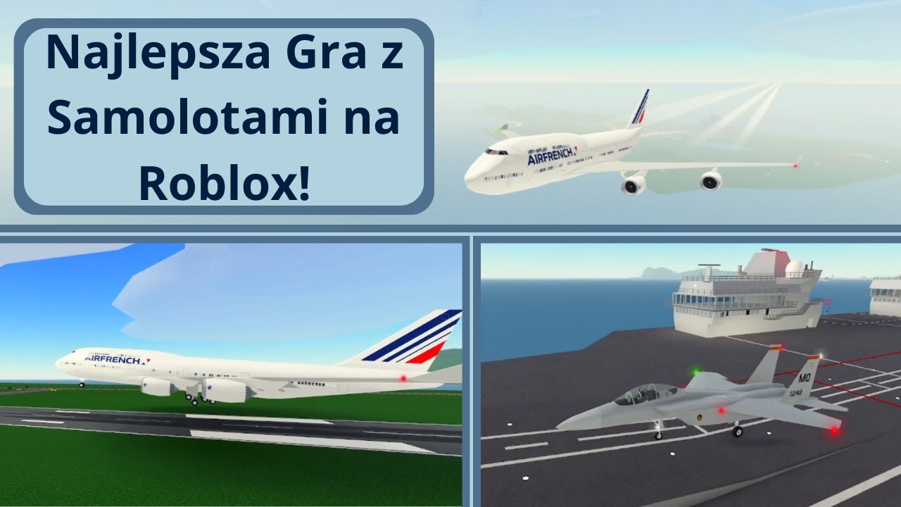 ROBLOX #628 - Zostałem Pilotem w Roblox! ~ Pilot Training Flight Simulator #1