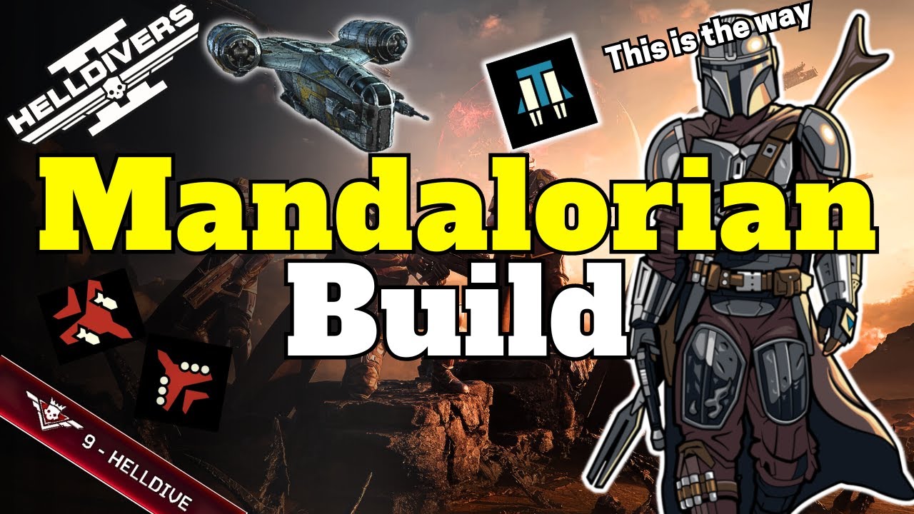 Helldivers 2: This is the way | Mandalorian Build