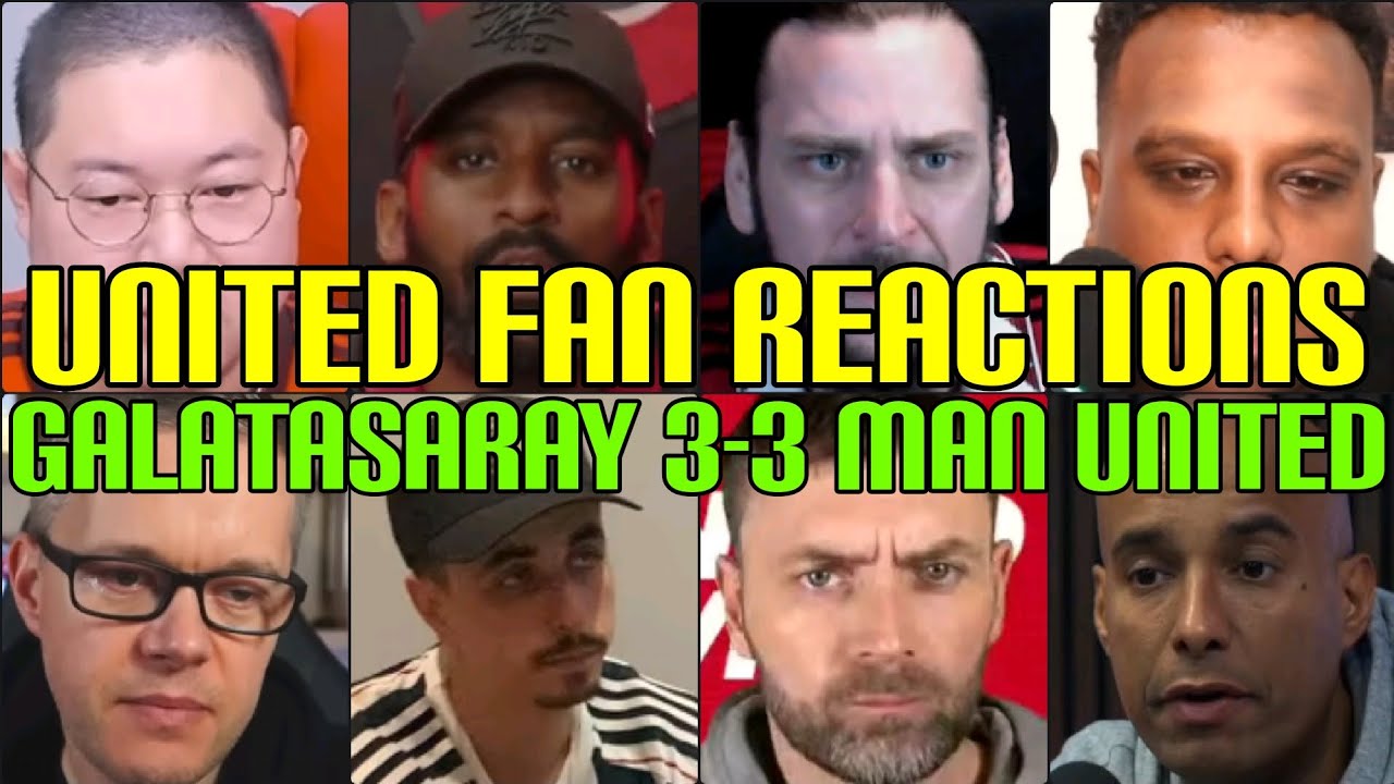UNITED FANS REACTION TO GALATASARAY 3-3 MAN UNITED | FANS CHANNEL