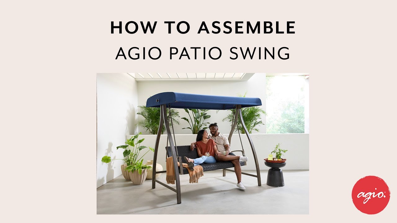 How to Assemble - Agio Patio Swing