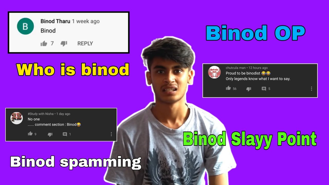 Who is Binod ? Exposed | What is Binod OP | Binod OP Kon hai ? | Binod Roast | Rhiney Johnson