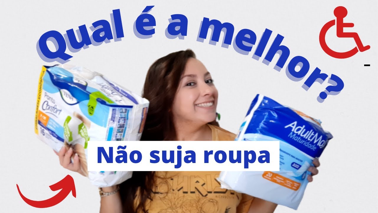 Fraldas Descartáveis para pessoas com deficiência | Bexiga Neurogênica