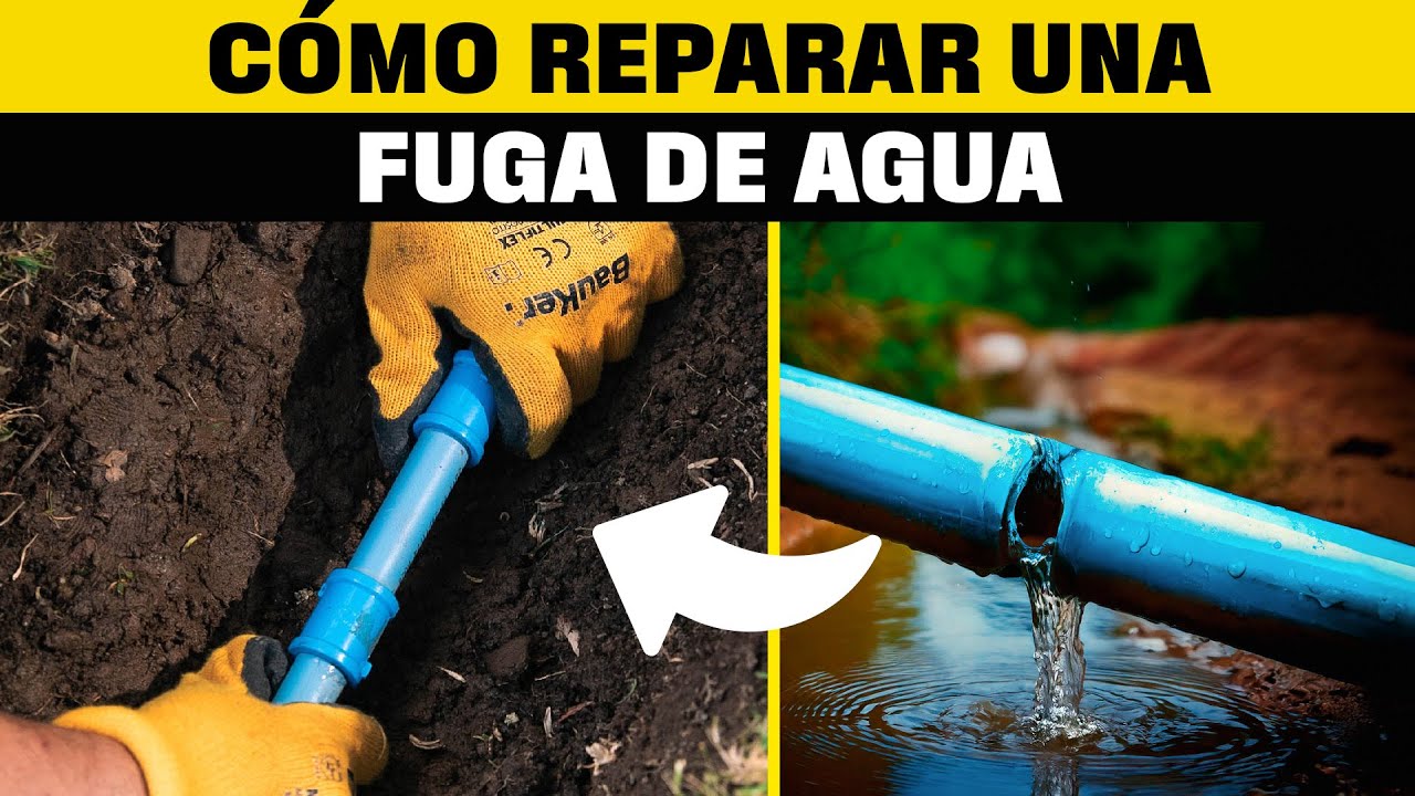 Cómo reparar una fuga de agua en PVC I Taller del especialista