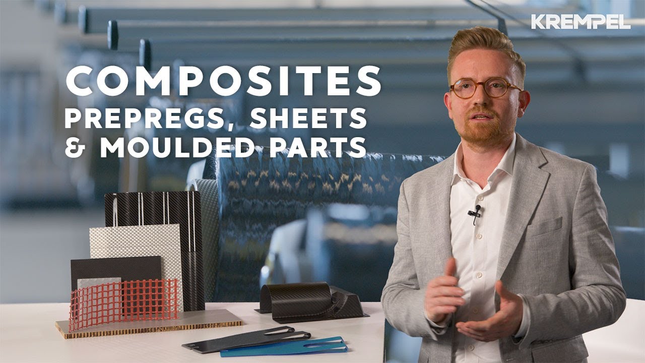 COMPOSITES made by Krempel: prepregs, sheets and moulded parts