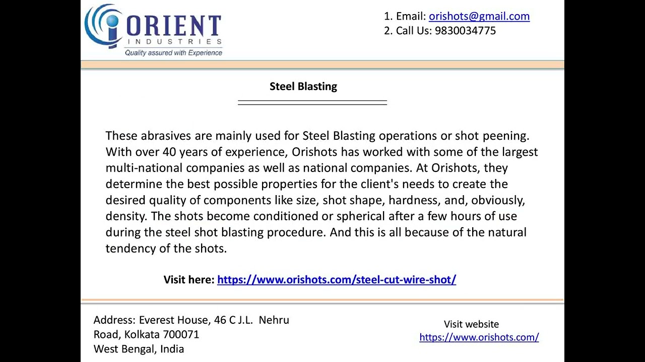 Steel Blasting