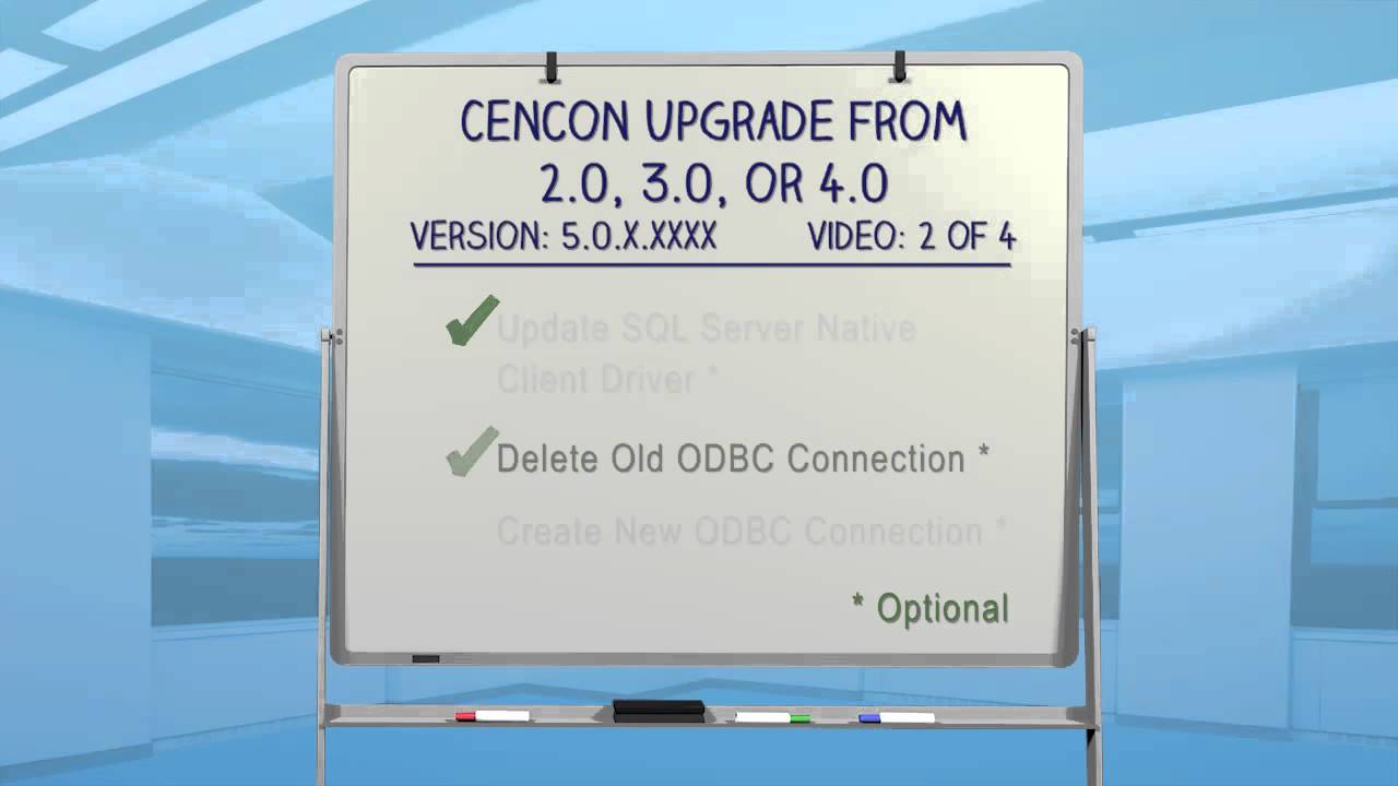 Cencon 5 Software Upgrade from 2.0, 3.0, or 4.0 (2 of 4)
