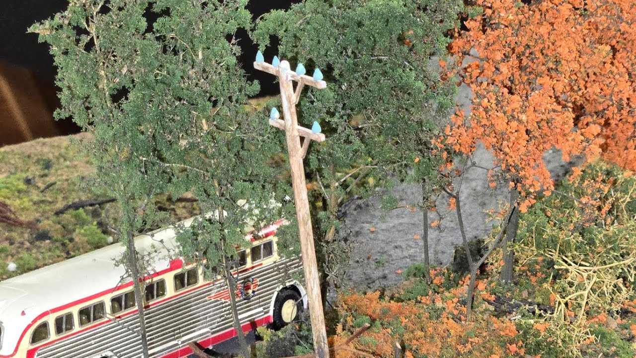 Making cheap-o Atlas telephone poles into something better!