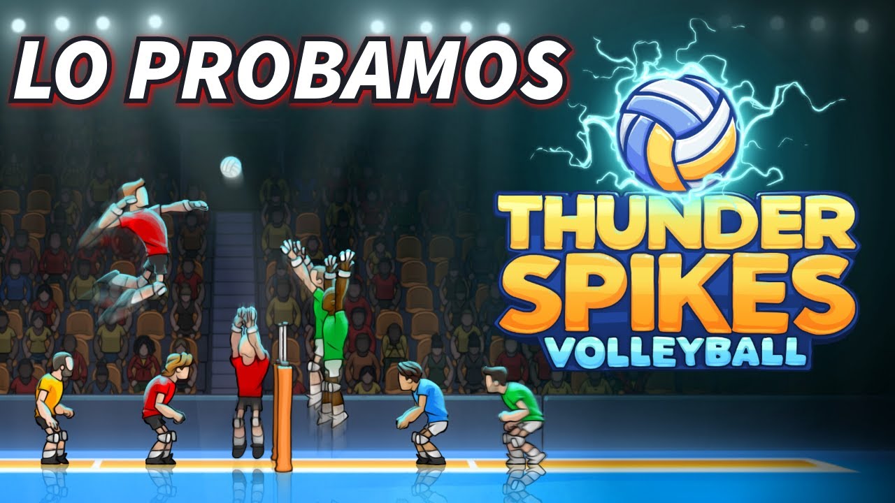 THUNDER SPIKES VOLLEYBALL &ndash; VOLLEY RETRO 2D ARCADE &ndash; LO PROBAMOS