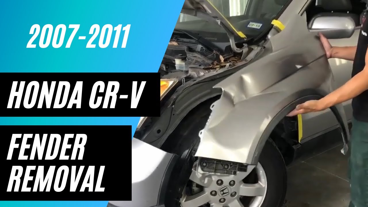How to remove your 2007-2011 Honda CR-V Fender