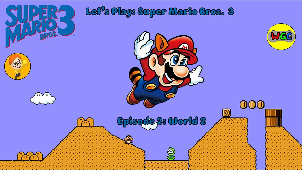 Let's Play: Super Mario Bros. 3 - Episode 2: World 2