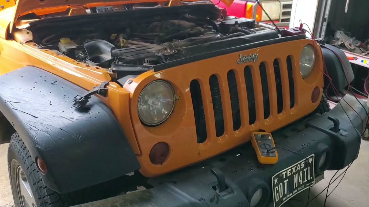 Jeep 3.6 тестирует соленоид масляного насоса P06DA