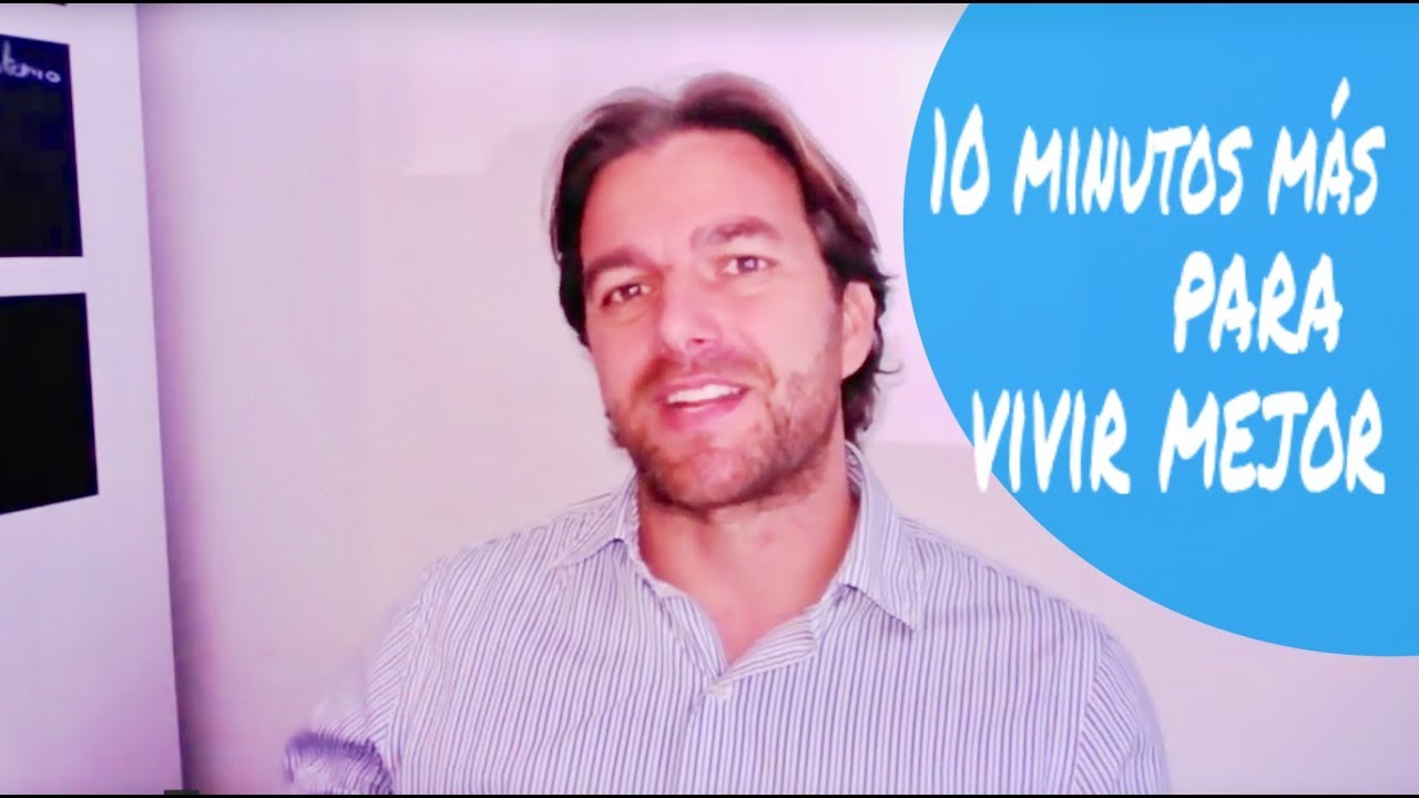 10' antes... y cuando menos es m&aacute;s