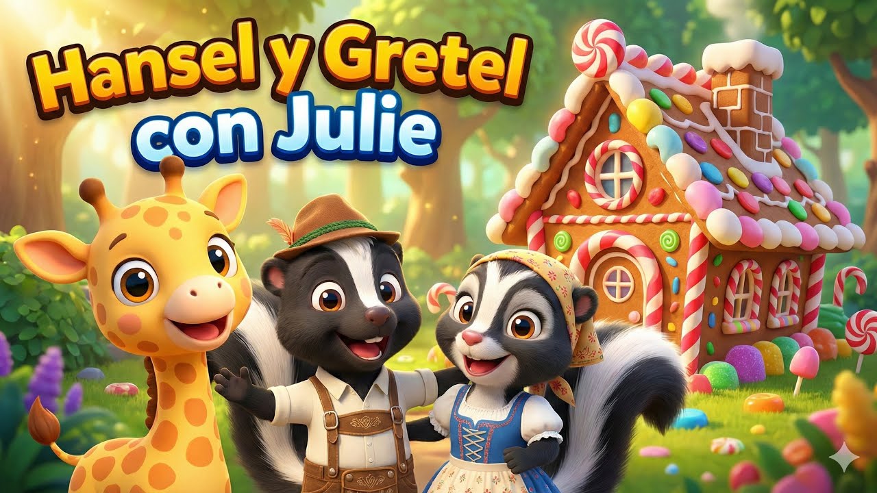 Hansel y Gretel con Julie - Lala y sus amigos | Canciones infantiles