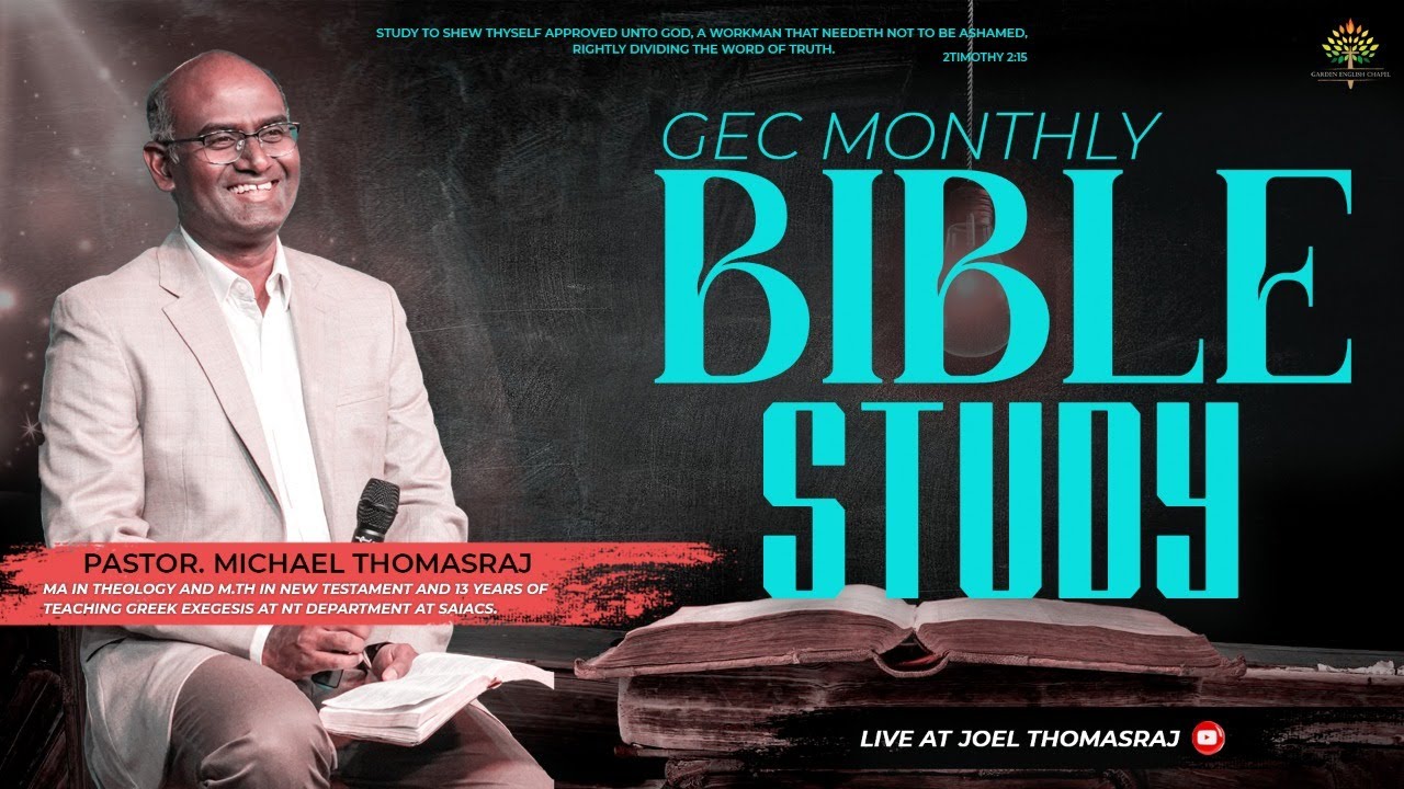GEC Bible Study Romans (Part 1) with Pr. Michael Thomasraj