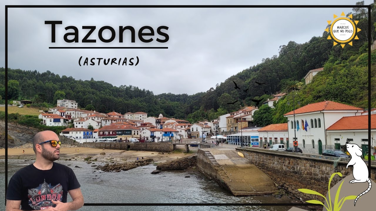 🟢 Pueblos de España: Tazones (Villaviciosa), Asturias, el puerto más bonito