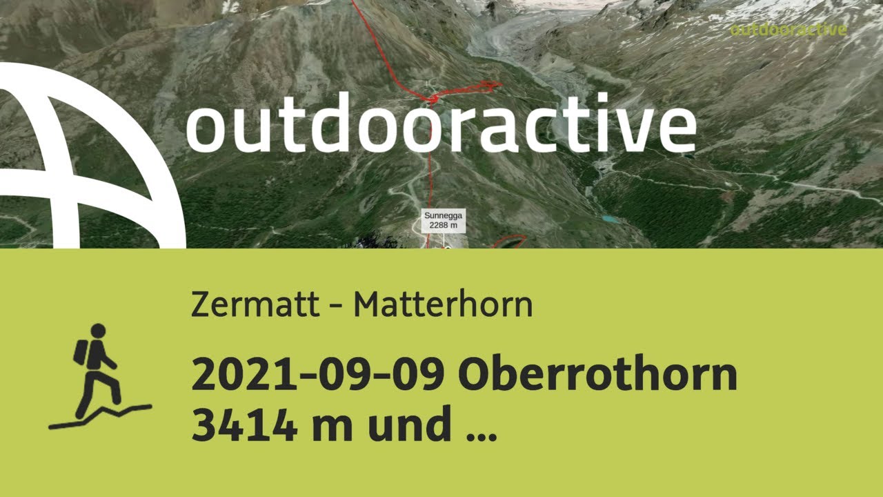 2021-09-09 Oberrothorn 3414 m und Unterrothorn 3103 m