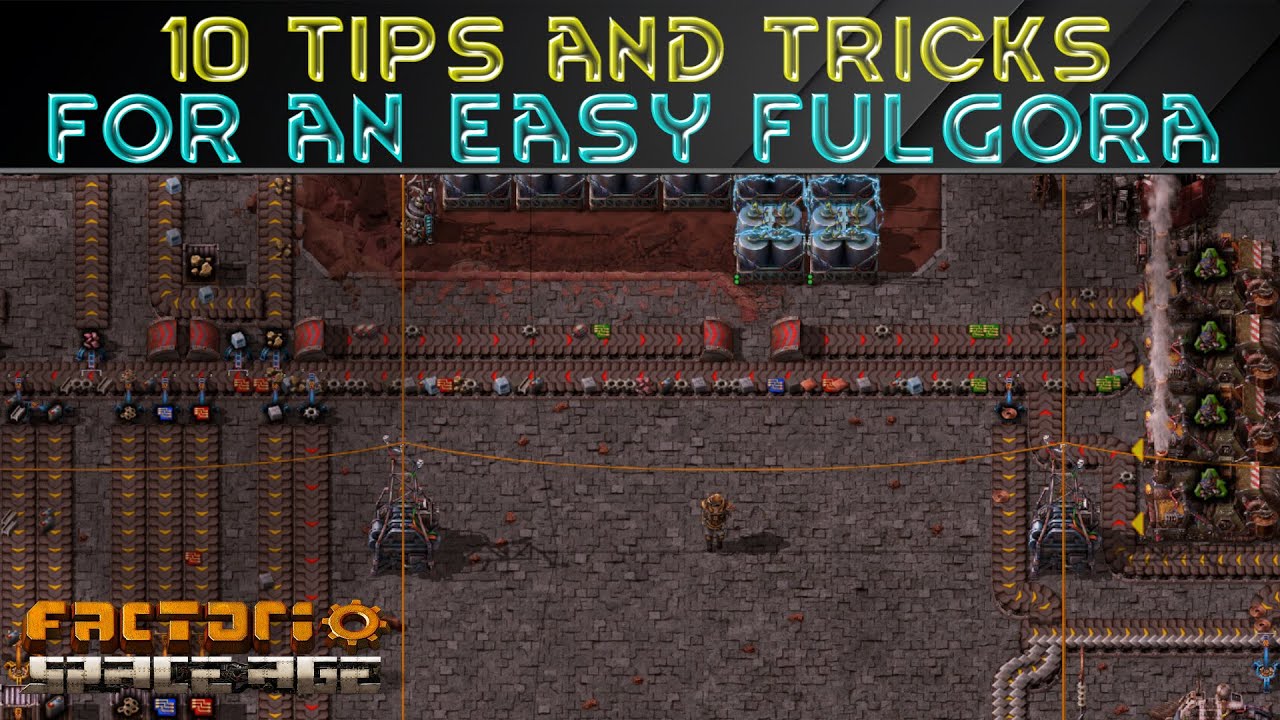 10 TIPS For An Easy FULGORA Time - Factorio Space Age Guide