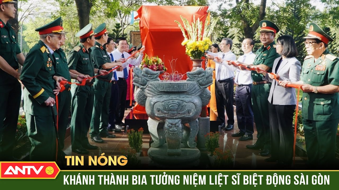 Khánh thành Bia tưởng niệm cán bộ, chiến sĩ Biệt động Sài Gòn - Gia Định | ANTV