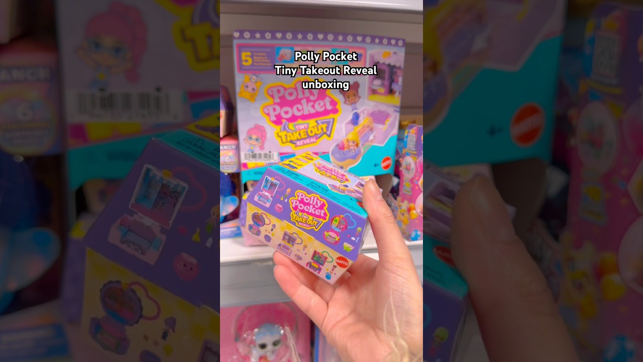 seeing this Polly Pocket unlocked my childhood memories 🥹 #shorts #toys #blindbox #asmr #manchester
