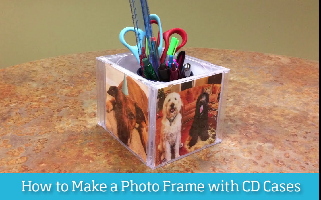 How to Make a Photo Frame Using CD Cases | Lennar's How to U